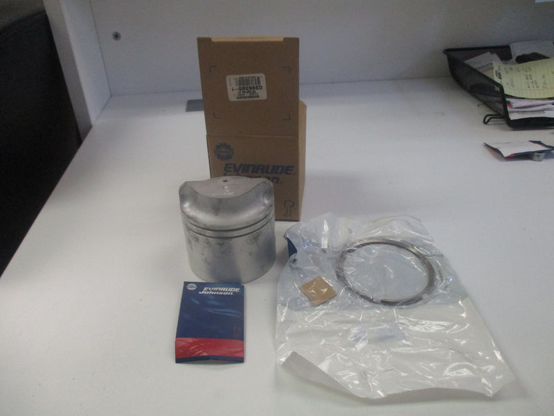New OEM OMC/Johnson/ Evinrude .030 Piston & Ring Assy 396585