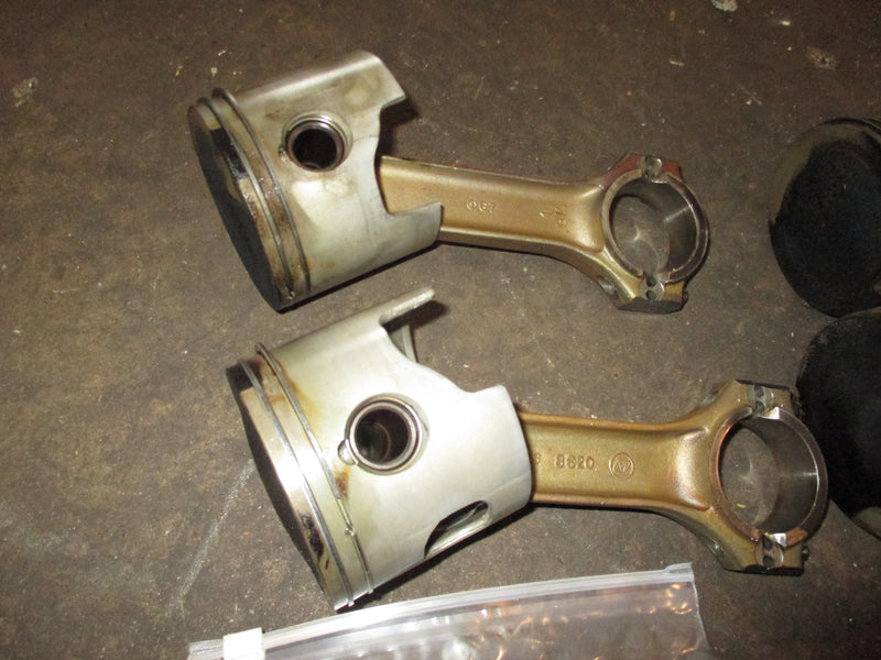 Evinrude 120hp 2 stroke outboard port piston and rod set (432969)