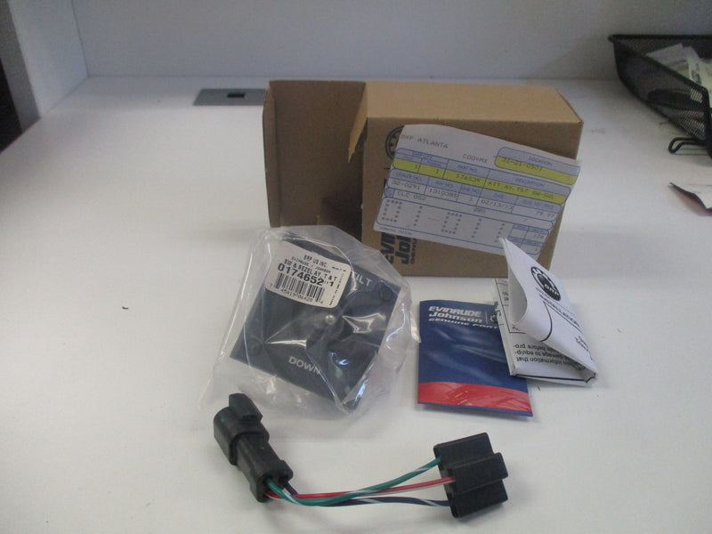 New OEM OMC/Johnson/ Evinrude Dash Mount Tilt & Trim Switch 176539