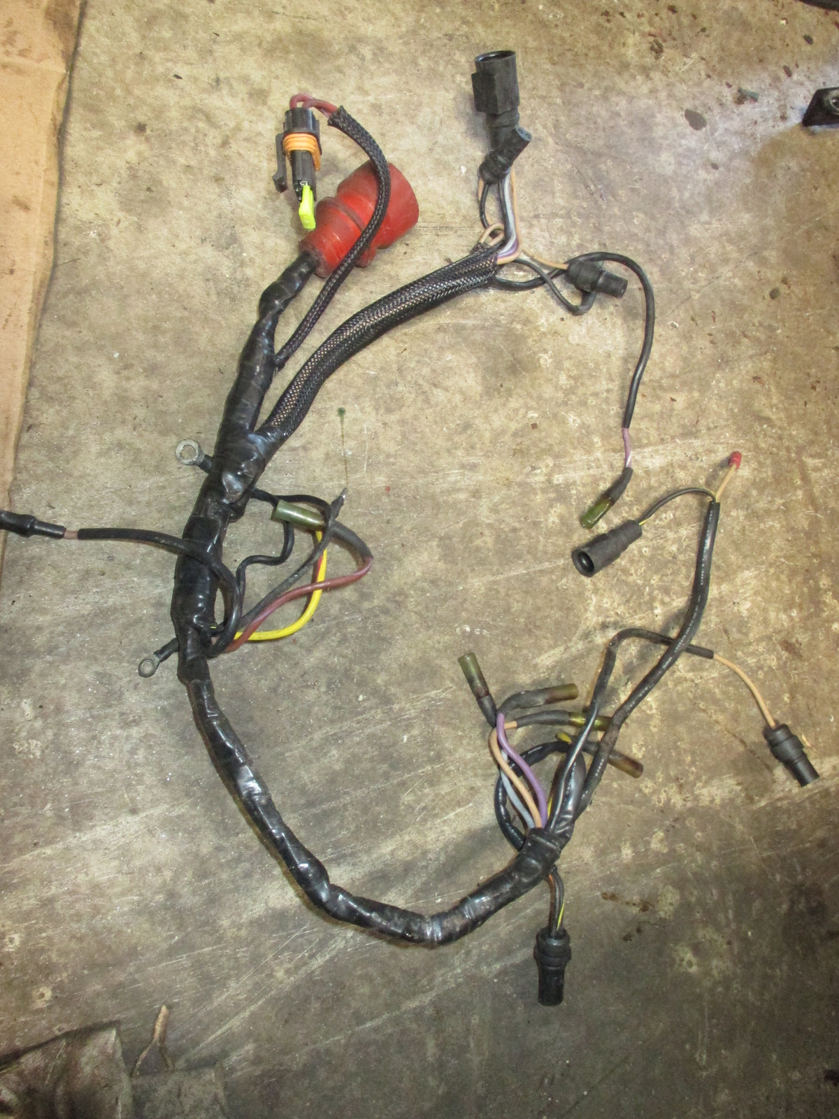 Johnson ocean runner 200hp 2st outboard engine wiring harness (586243)