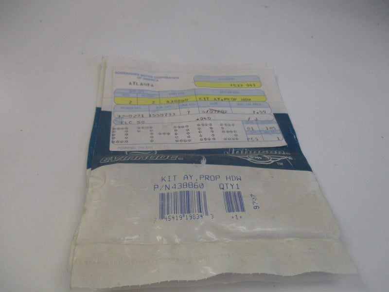 New OEM OMC/Johnson/ Evinrude - Prop Hardware Kit 438860