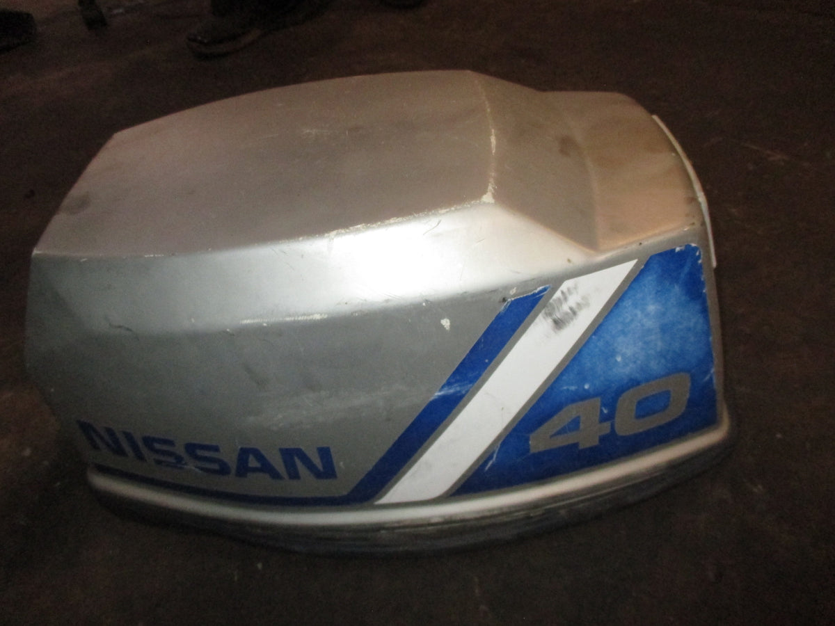 Nissan 40hp 2 stroke outboard top cowling