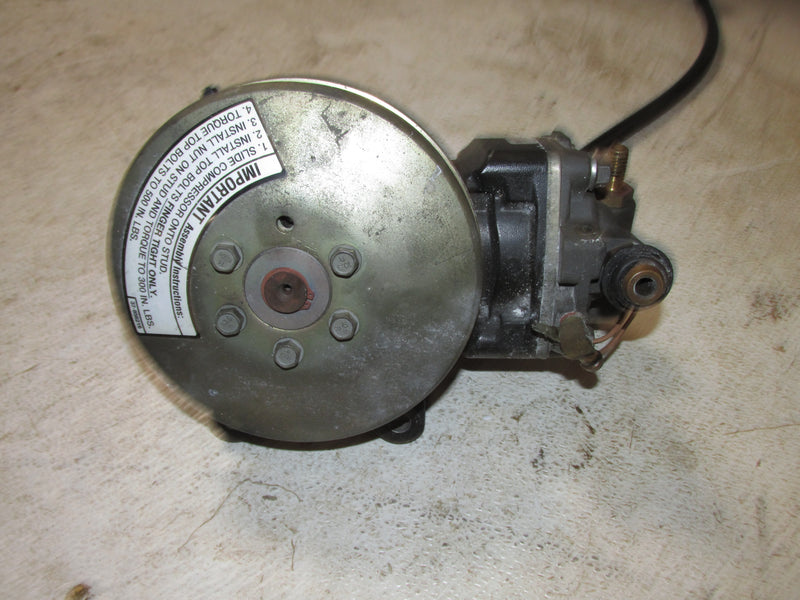 Mercury Optimax 150hp 2 Stroke Outboard Air Compressor (831998A12)