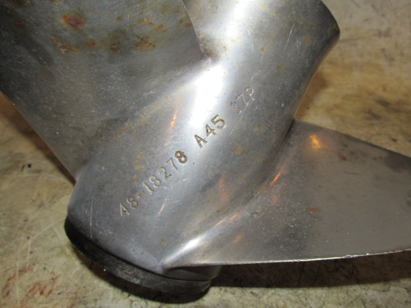 Mercury 150hp 2 Stroke Outboard Mirage Counter Rotation Stainless Propeller