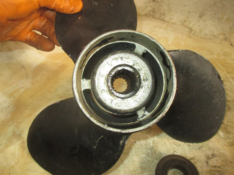 Mercury 90hp 4 stroke outboard Aluminum propellor