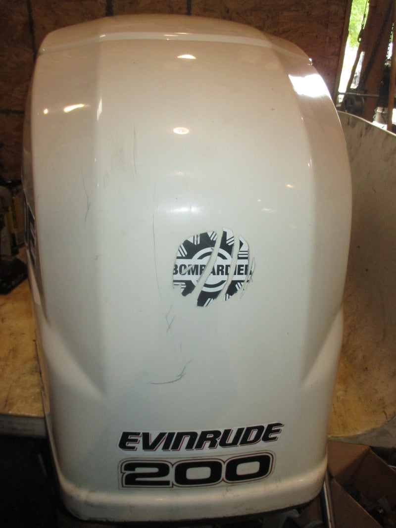 Evinrude Ficht 200hp 2 Stroke outboard top cowling