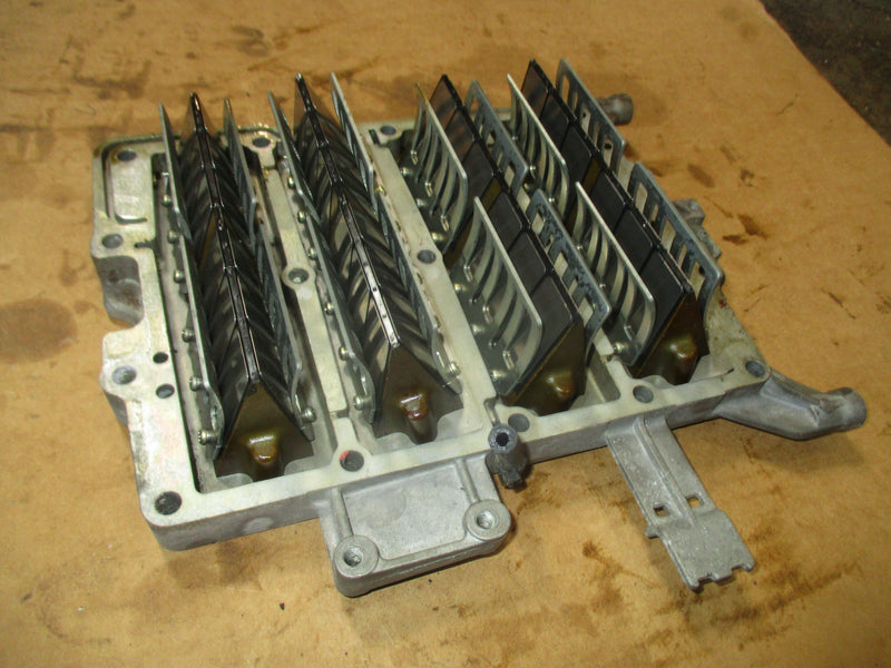 Evinrude ETEC 115hp outboard intake manifold with reed valves