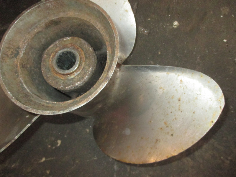 Evinrude Ficht 200hp 2 Stroke outboard stainless steel propellor (384925)