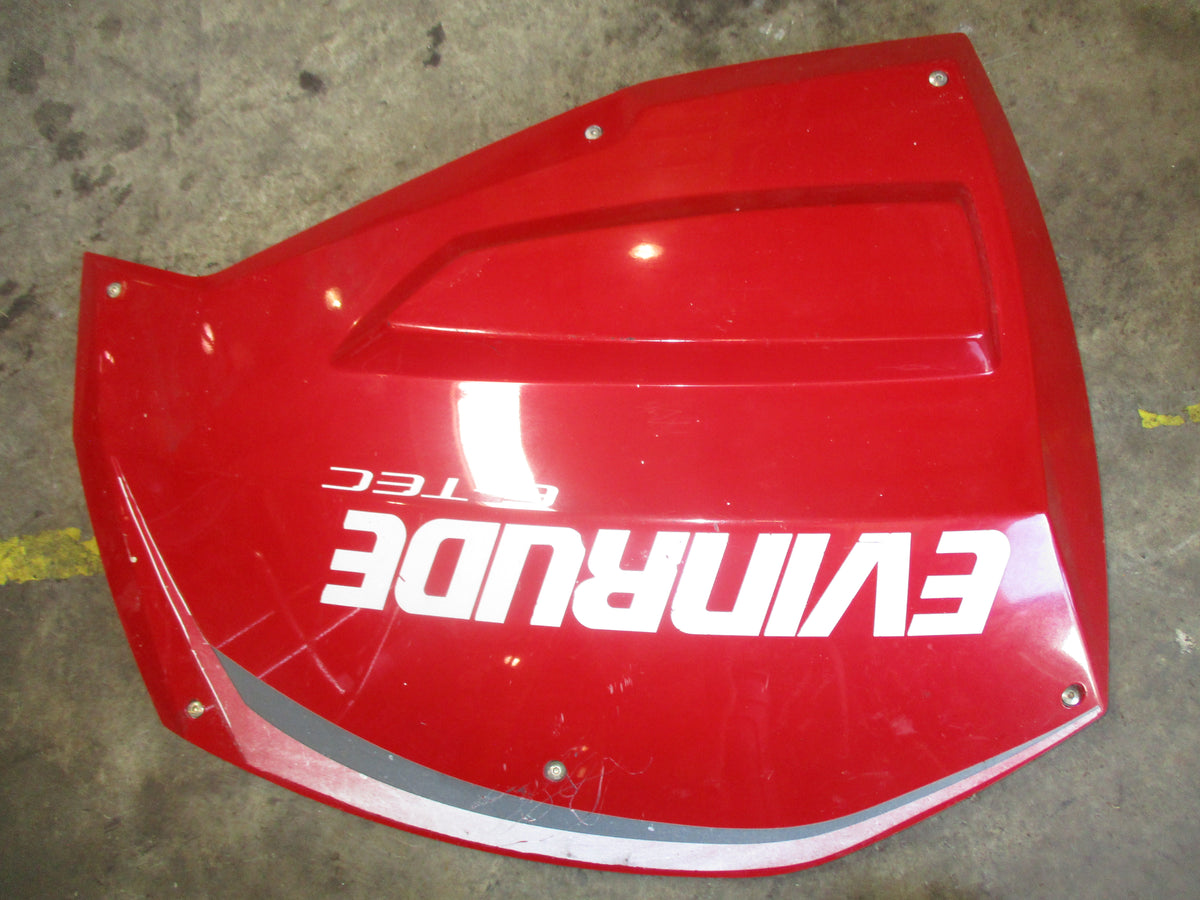 Evinrude ETEC G2 250hp outboard red port side cover