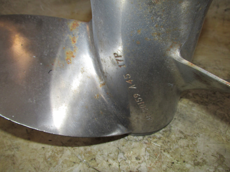 Mercury 150hp 2 Stroke Outboard Mirage Counter Rotation Stainless Propeller