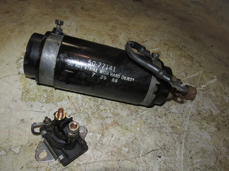 Mercury 90hp 2 Stroke Outboard Starter and relay (50-77141)