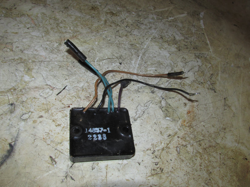 Mercury 90hp 2 Stroke Outboard Low oil Warning module (14857-1)