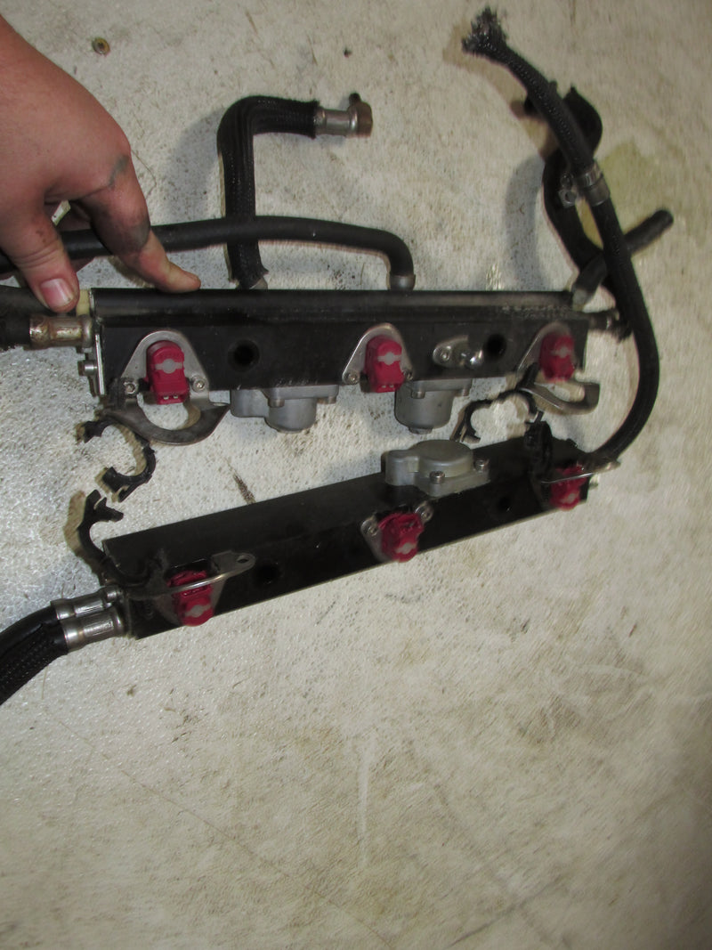 Mercury Optimax 3.0L 200hp 2 Stroke Outboard Fuel Rail and Injector Set