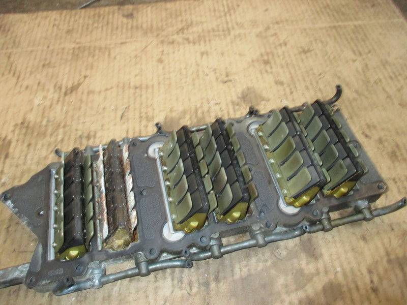 Yamaha 250hp 2 stroke outboard intake manifold with reeds (65L-13610-00)