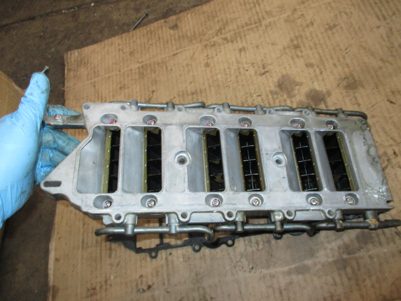 Yamaha 250hp 2 stroke outboard intake manifold with reeds (65L-13610-00)