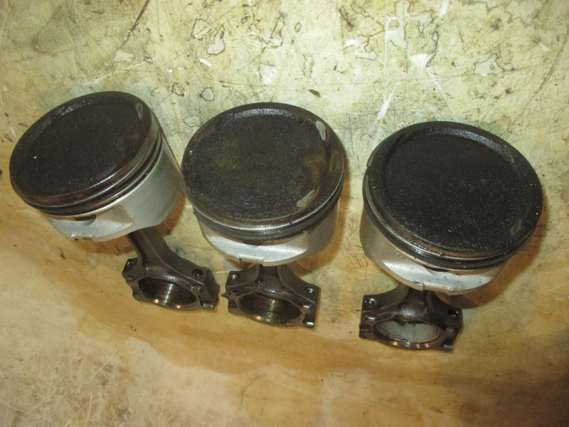 Mercury 90hp 4 Stroke Outboard Piston and rod set of 3 (6D8-00)