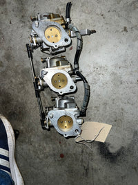 Load image into Gallery viewer, Suzuki DT 65hp 2 stroke outboard carburetor set (13201-94700)

