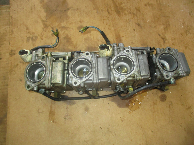 Yamaha 80hp 4 stroke outboard carburetor set 67G-10 SOLD AS IS