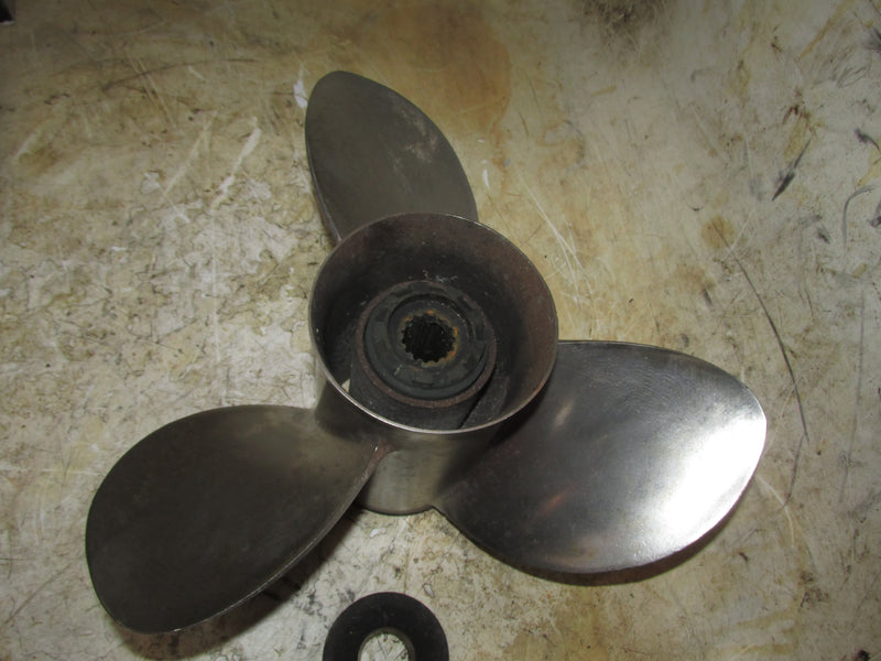 Mercury 100hp 2 Stroke Outboard Stainless steel propellor (48-16988A518P)