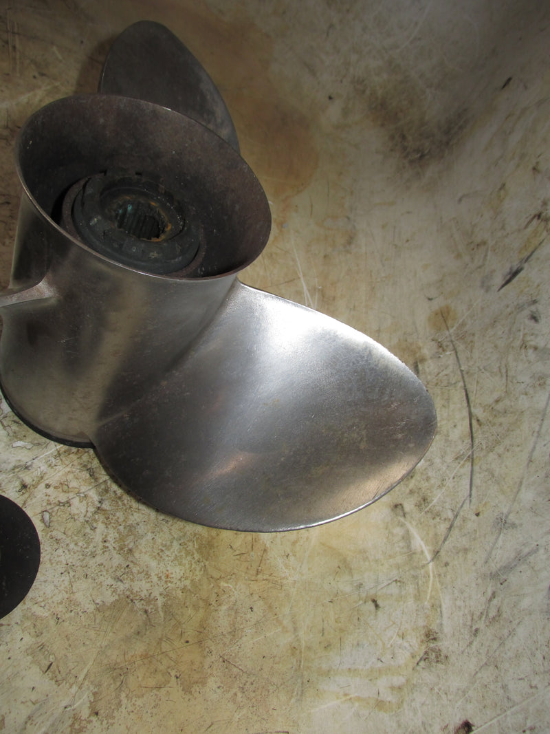 Mercury 100hp 2 Stroke Outboard Stainless steel propellor (48-16988A518P)