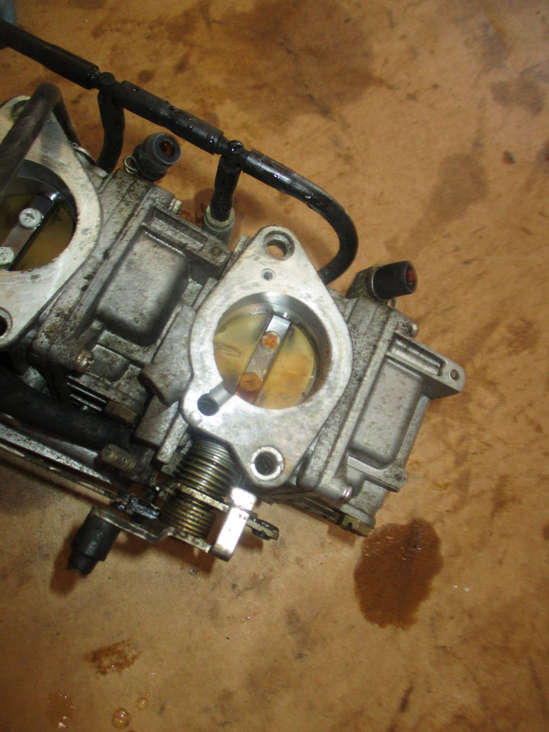Yamaha 80hp 4 stroke outboard carburetor set 67G-10 SOLD AS IS