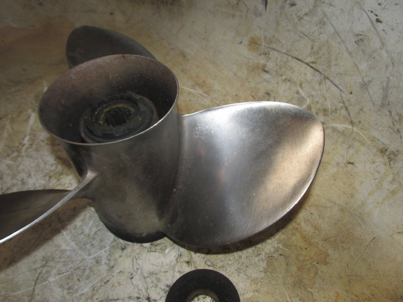 Mercury 100hp 2 Stroke Outboard Stainless steel propellor (48-16988A518P)