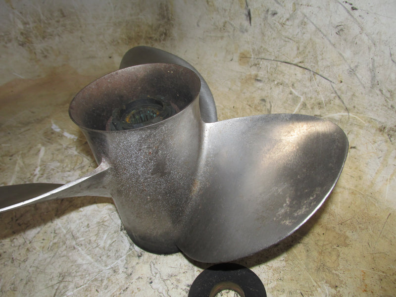 Mercury 100hp 2 Stroke Outboard Stainless steel propellor (48-16988A518P)