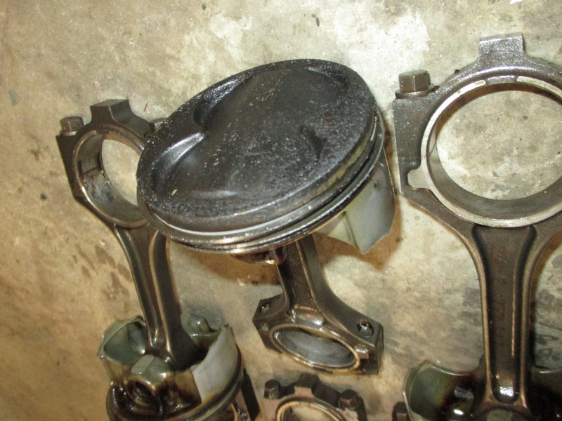 Yamaha/mercury 225hp 4 stroke outboard piston and rod set (69J-00)