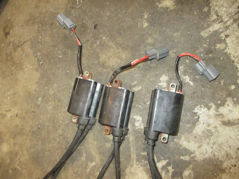 Yamaha/mercury 225hp 4 stroke outboard ignition coil set of 3 (69J-82310-00)