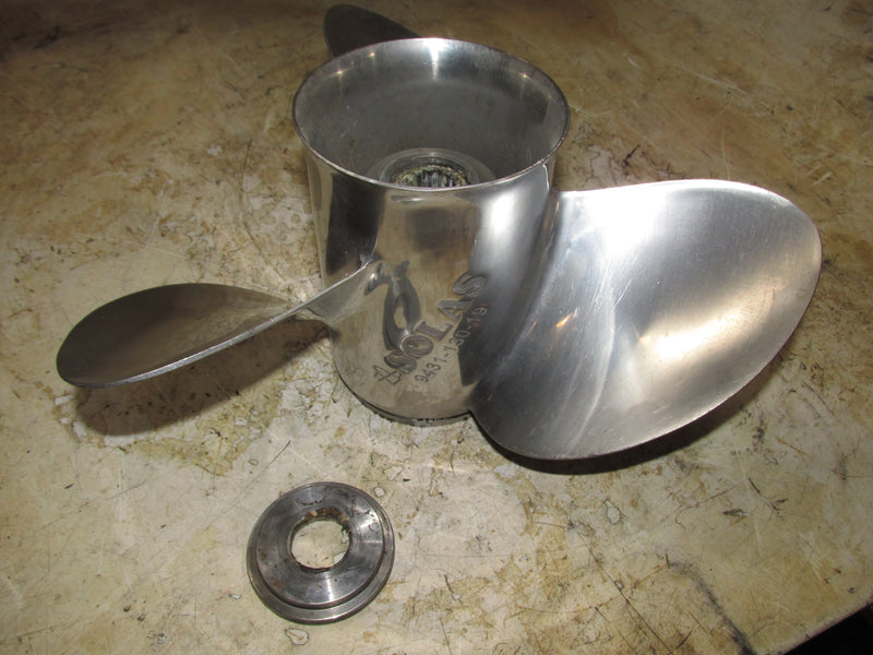 Mercury 90-115hp 2 Stroke Outboard Solas Stainless steel propellor