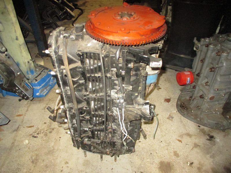Mercury 90hp 2 stroke outboard crankcase powerhead SOLD AS IS