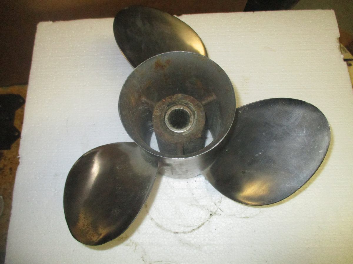 Mercury Quicksilver outboard stainless propeller 48-73980A4 19P