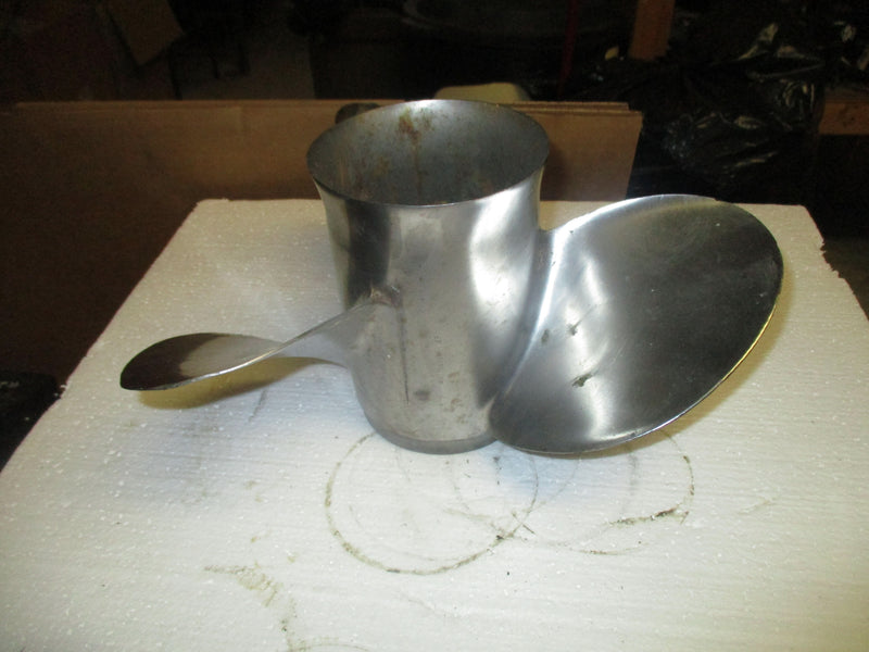 Mercury Quicksilver 150hp-200hp outboard stainless propeller 48-73980A4 19P