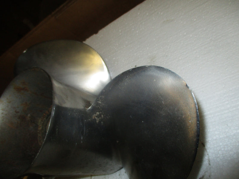 Mercury Quicksilver 150hp-200hp outboard stainless propeller 48-73980A4 19P