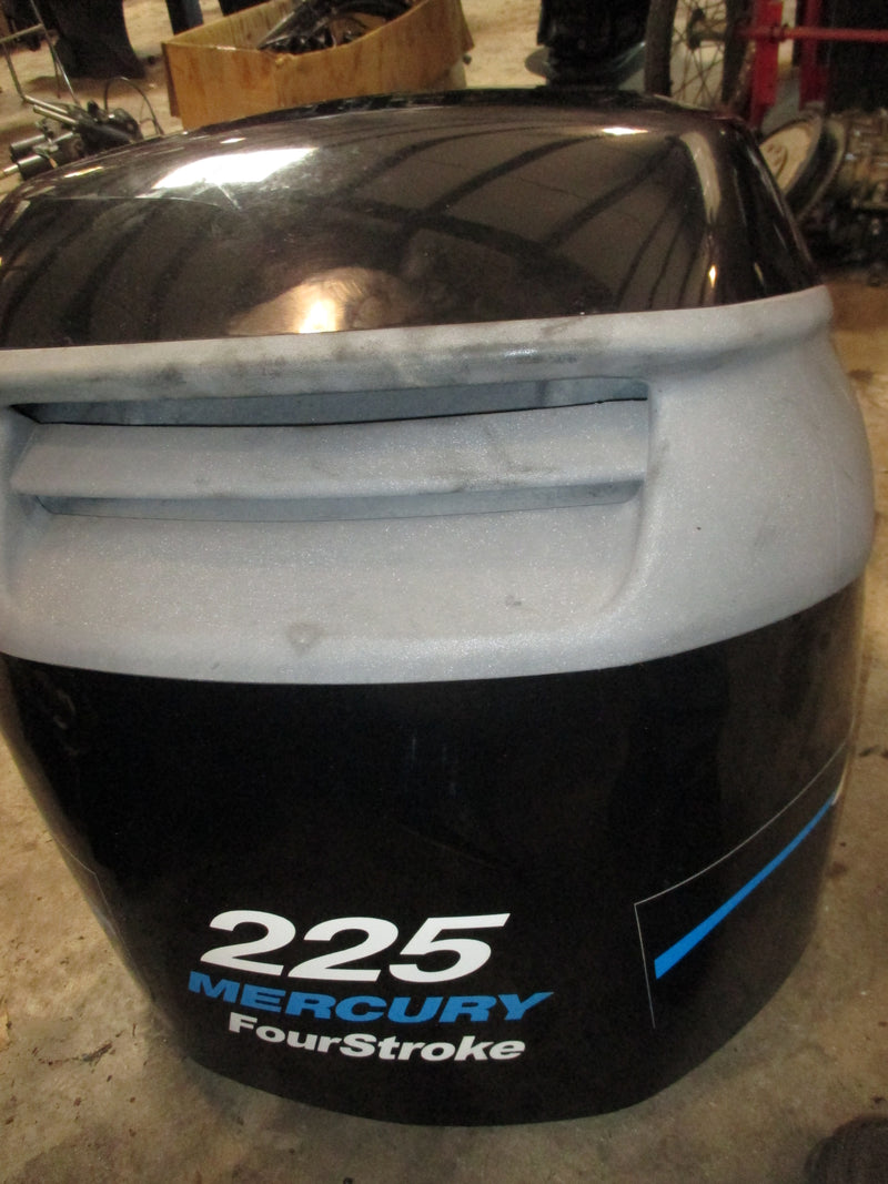 Mercury 225hp saltwater series 4 stroke outboard  top cowling