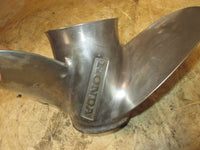 Load image into Gallery viewer, Honda BF90A 90hp outboard stainless steel prop (08M60-ZW7-A50) 13.25x16
