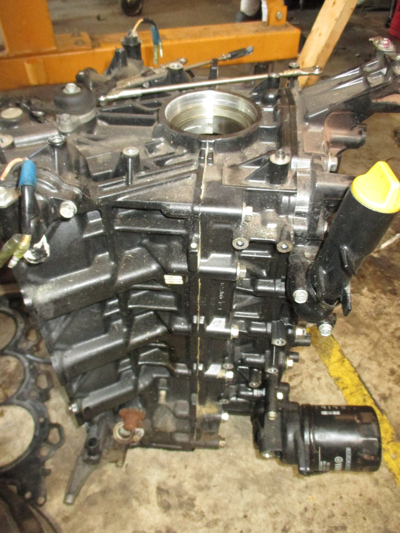 Mercury 225hp saltwater series 4 stroke outboard crankcase block