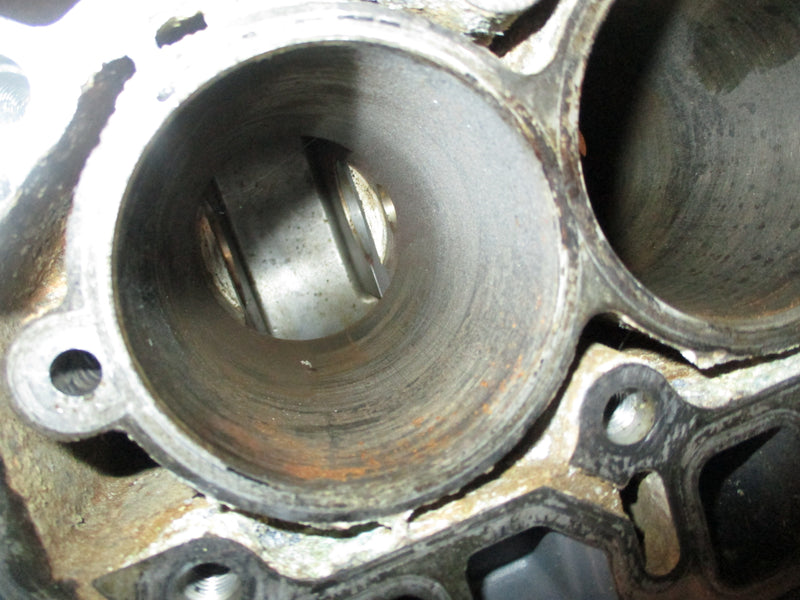 Yamaha 60hp 4 stroke outboard crankcase block