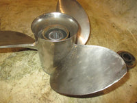 Load image into Gallery viewer, Suzuki DF115 115hp 4 stroke outboard stainless steel propellor (14x16)
