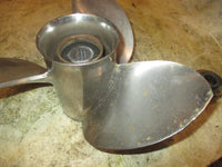 Load image into Gallery viewer, Suzuki DF115 115hp 4 stroke outboard stainless steel propellor (14x16)
