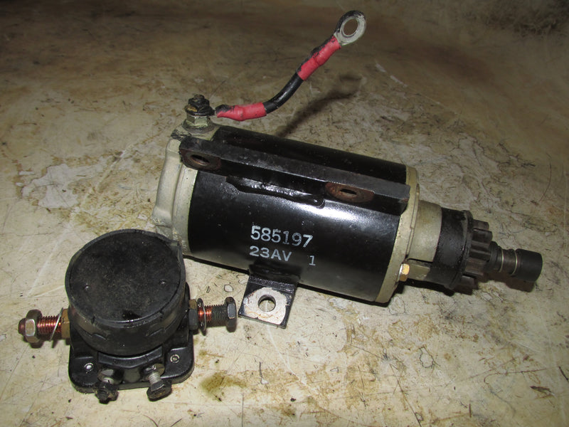 Evinrude 60hp 2 Stroke Outboard Starter and relay (585197)