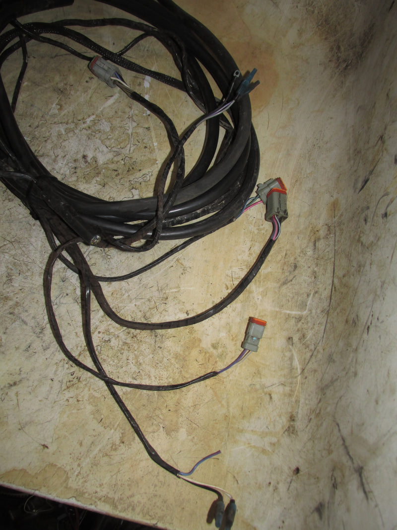 Evinrude 60hp 2 Stroke Outboard 15 FT rigging harness
