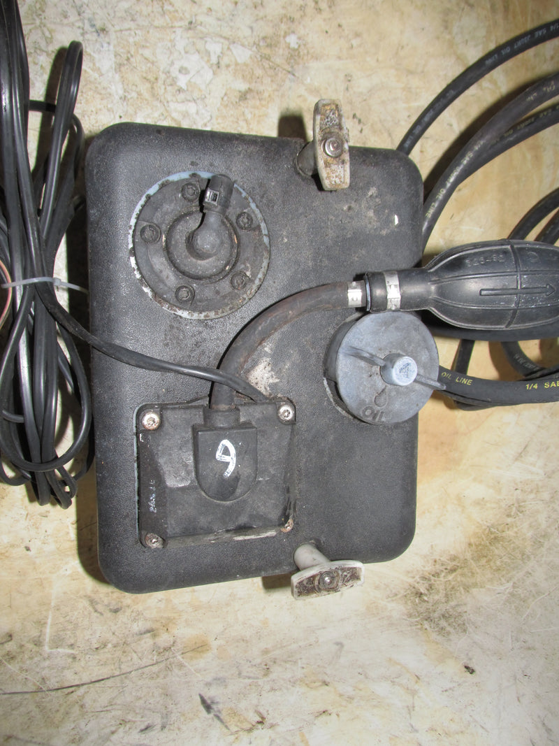 Evinrude 60hp 2 Stroke Outboard Single hose BRP Oil tank/Bracket