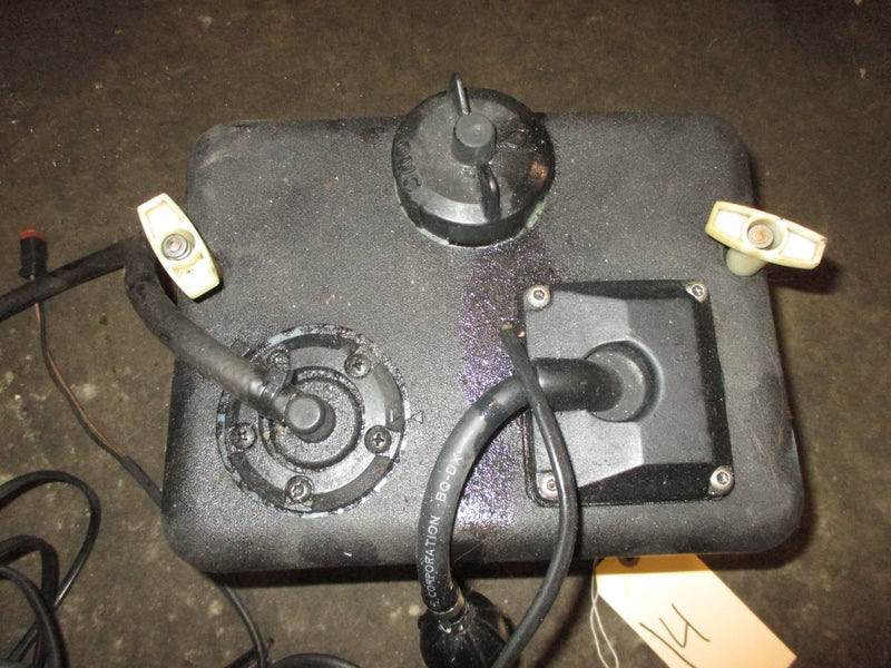 Johnson Evinrude BRP style dual hose oil tank and harness