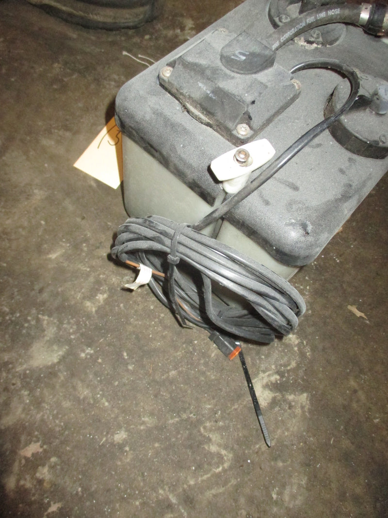 Johnson Evinrude BRP style dual hose oil tank and harness