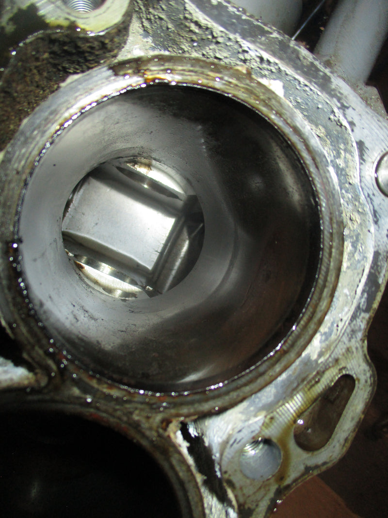 Honda BF50A outboard crankcase block