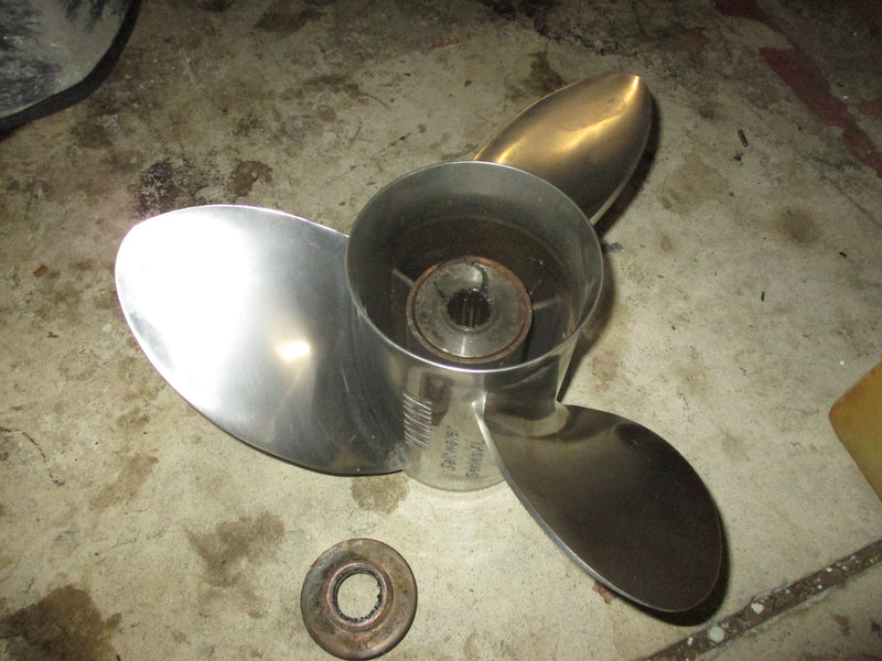 Yamaha 350hp 4 stroke outboard counter rotation stainless steel propellor