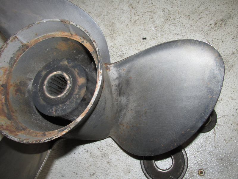 Evinrude 200hp Ocean runner 2 Stroke Outboard Stainless steel propellor