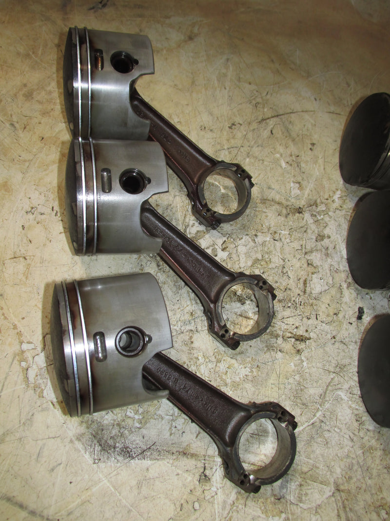 Johnson 150hp Ocean Pro 2 Stroke Outboard Piston and Rod Full Set of 6 (436242)