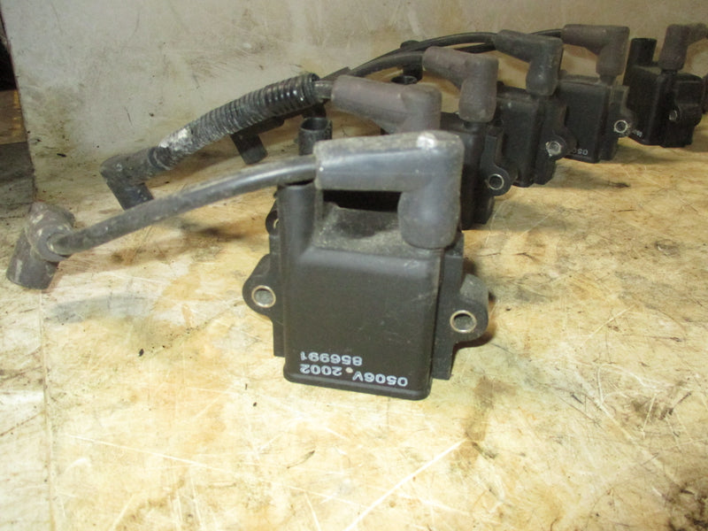 Mercury 135hp 2 stroke outboard ignition coil set (856991)